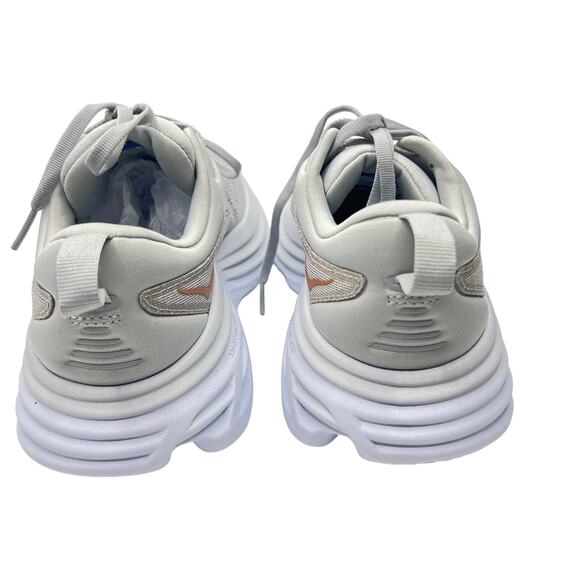 New Hoka Women's Bondi 8 Lace Up Athletic Shoes In Harbor Mist Size 7 - Picture 6 of 10